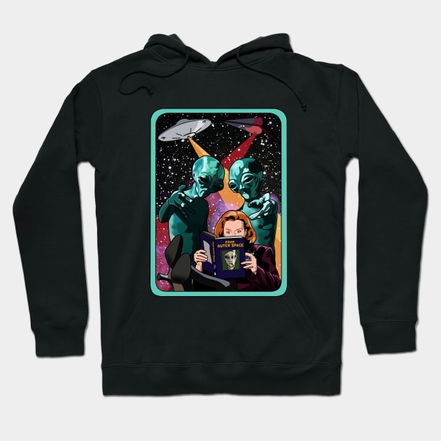 From outer space Hoodie by ChromaticD